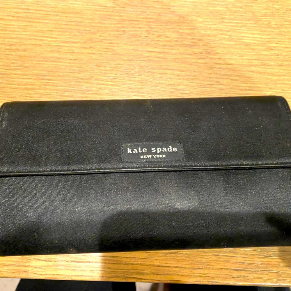 Vintage Kate Spade Trifold Nylon Wallet